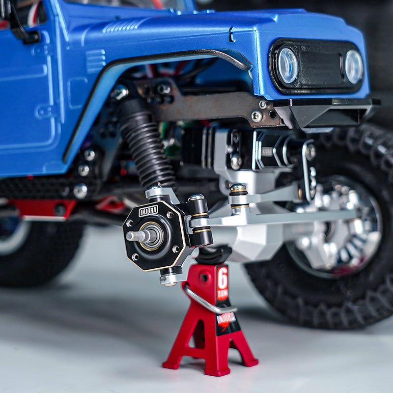 INJORA Brass Steering Knuckles and Counterweight for 1/18 TRX4M 7 INJORA Brass Steering Knuckles and Counterweight for 1/18 TRX4M