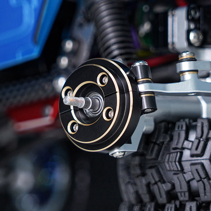 INJORA Brass Steering Knuckles and Counterweight for 1/18 TRX4M 10 INJORA Brass Steering Knuckles and Counterweight for 1/18 TRX4M