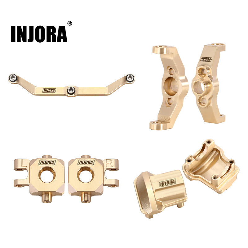 INJORA Brass Upgrade Parts for 1/18 TRX4M