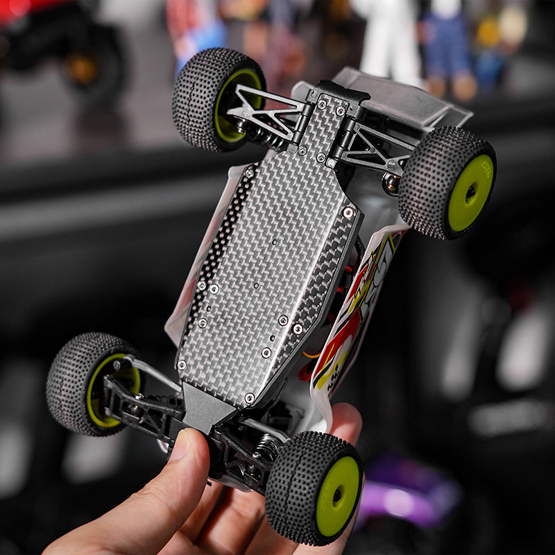 INJORA Carbon Fiber Chassis for 1/28 Losi Micro-T (7g) 4 INJORA Carbon Fiber Chassis for 1/28 Losi Micro-T (7g)