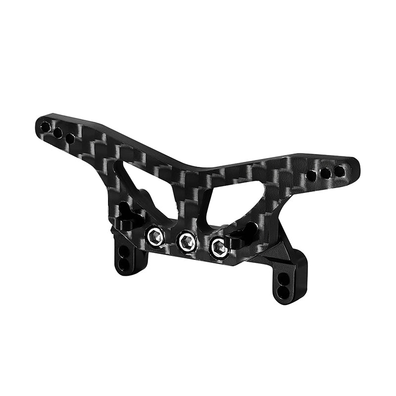 INJORA Carbon Fiber Shock Towers with Shock Mount Spacer for Losi Micro-B Micro-T 12 INJORA Carbon Fiber Shock Towers with Shock Mount Spacer for Losi Micro-B Micro-T