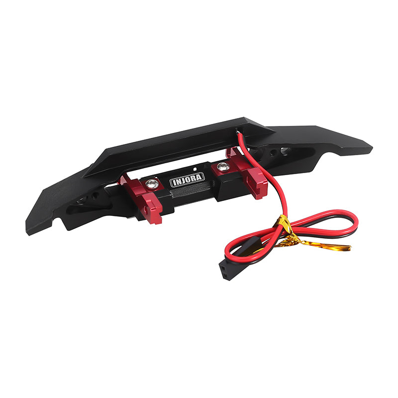 INJORA CNC Aluminum Bumper with Light Bar for 1/18 TRX4M Bronco (4M-85) 11 INJORA CNC Aluminum Bumper with Light Bar for 1/18 TRX4M Bronco (4M-85)