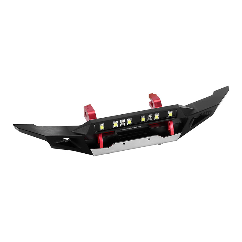 INJORA CNC Aluminum Bumper with Light Bar for 1/18 TRX4M Bronco (4M-85) 8 INJORA CNC Aluminum Bumper with Light Bar for 1/18 TRX4M Bronco (4M-85)