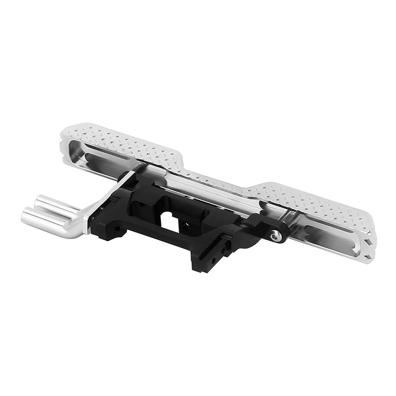 INJORA CNC Aluminum Front Rear Bumper with Dual Exhaust for 1/18 TRX4M High Trail F150 13 INJORA CNC Aluminum Front Rear Bumper with Dual Exhaust for 1/18 TRX4M High Trail F150