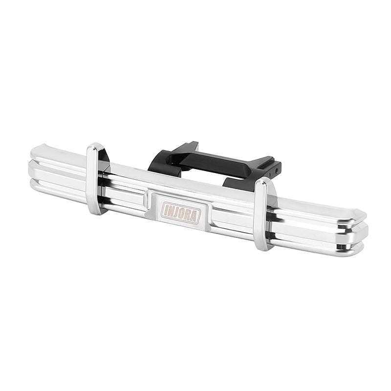 INJORA CNC Aluminum Front Rear Bumper with Dual Exhaust for 1/18 TRX4M High Trail F150 6 INJORA CNC Aluminum Front Rear Bumper with Dual Exhaust for 1/18 TRX4M High Trail F150