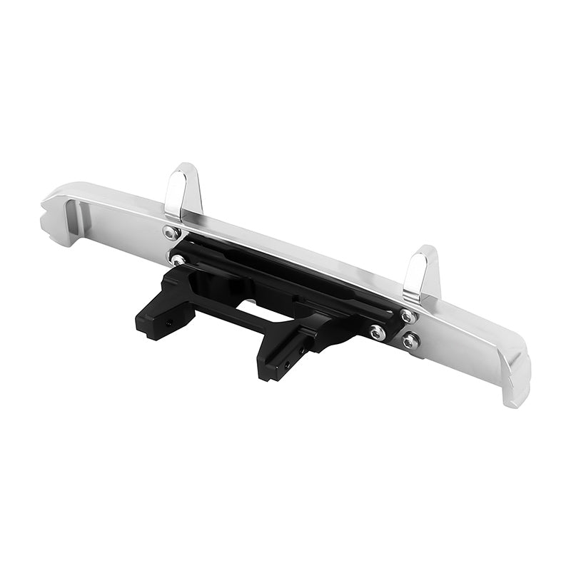 INJORA CNC Aluminum Front Rear Bumper with Dual Exhaust for 1/18 TRX4M High Trail F150 7 INJORA CNC Aluminum Front Rear Bumper with Dual Exhaust for 1/18 TRX4M High Trail F150