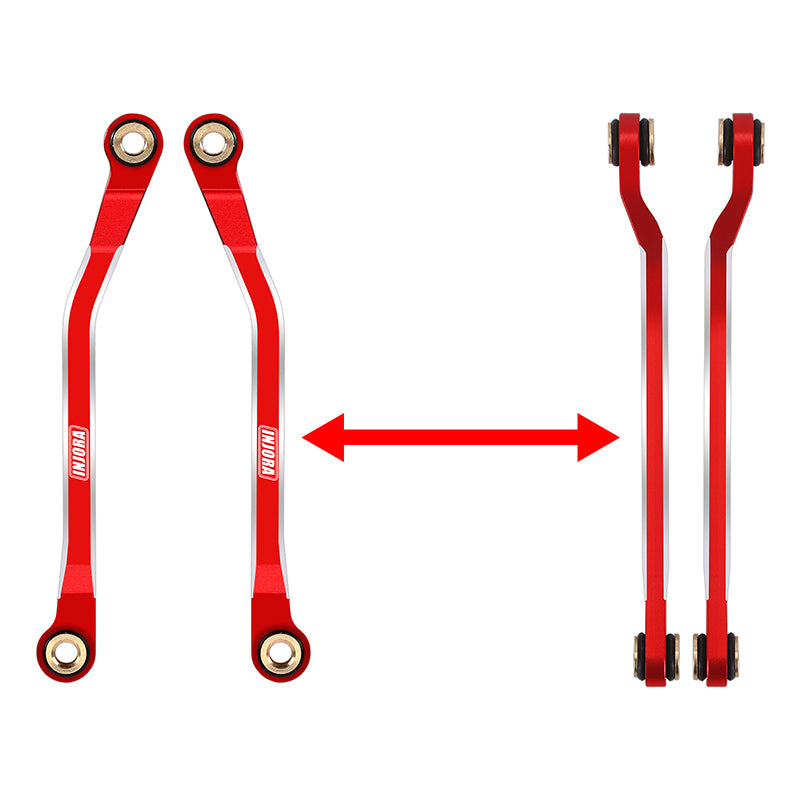 INJORA CNC Aluminum High Clearance Links Set for 1/18 TRX4M High Trail K10 F150 (4M-73) 11 INJORA CNC Aluminum High Clearance Links Set for 1/18 TRX4M High Trail K10 F150 (4M-73)