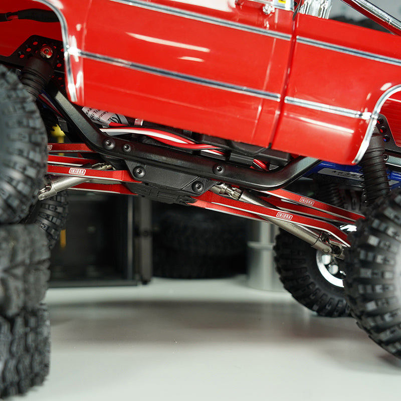 INJORA CNC Aluminum High Clearance Links Set for 1/18 TRX4M High Trail K10 F150 (4M-73) 14 INJORA CNC Aluminum High Clearance Links Set for 1/18 TRX4M High Trail K10 F150 (4M-73)