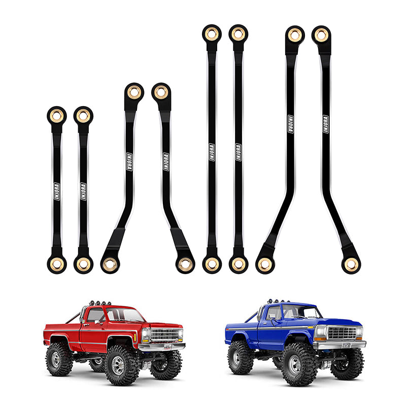 INJORA CNC Aluminum High Clearance Links Set for 1/18 TRX4M High Trail K10 F150 (4M-73) 3 INJORA CNC Aluminum High Clearance Links Set for 1/18 TRX4M High Trail K10 F150 (4M-73)