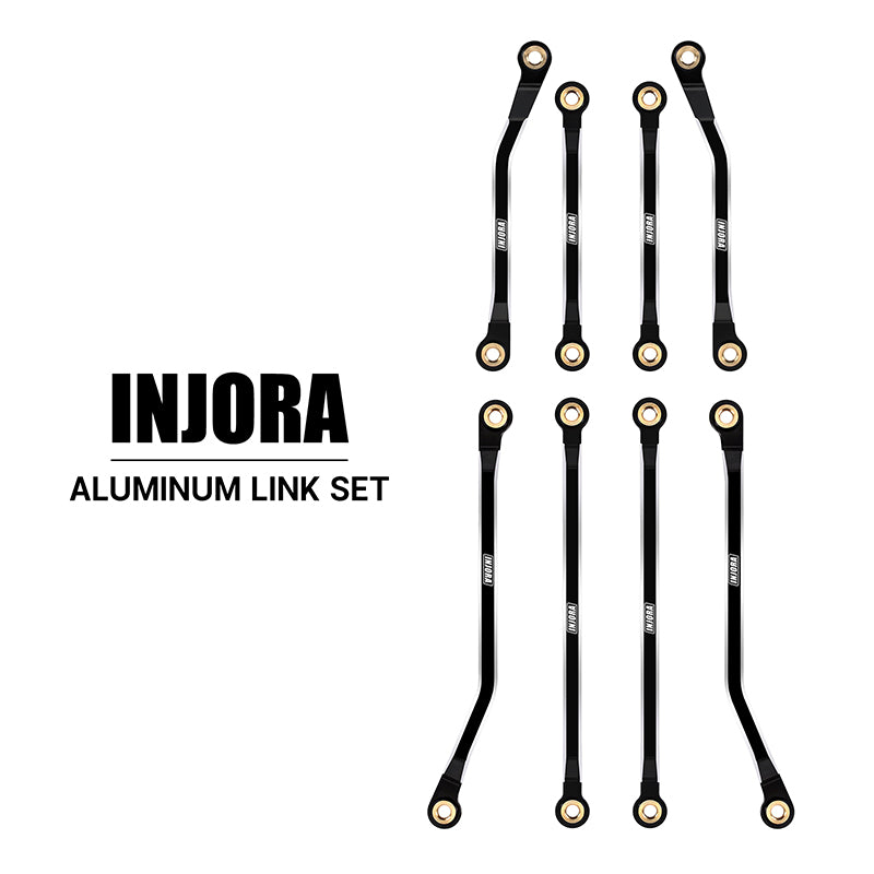 INJORA CNC Aluminum High Clearance Links Set for 1/18 TRX4M High Trail K10 F150 (4M-73) 4 INJORA CNC Aluminum High Clearance Links Set for 1/18 TRX4M High Trail K10 F150 (4M-73)