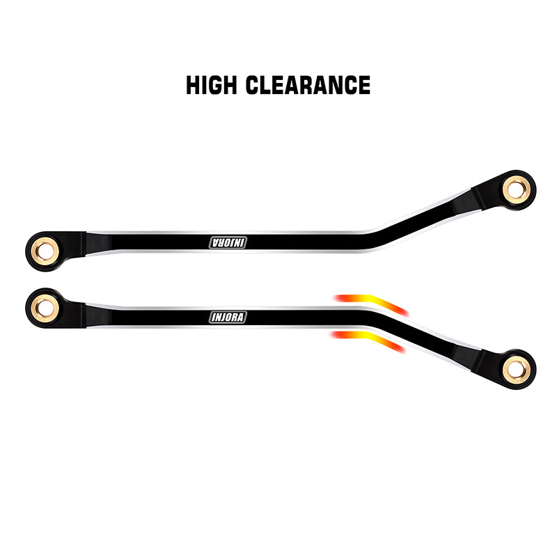 INJORA CNC Aluminum High Clearance Links Set for 1/18 TRX4M High Trail K10 F150 (4M-73) 5 INJORA CNC Aluminum High Clearance Links Set for 1/18 TRX4M High Trail K10 F150 (4M-73)