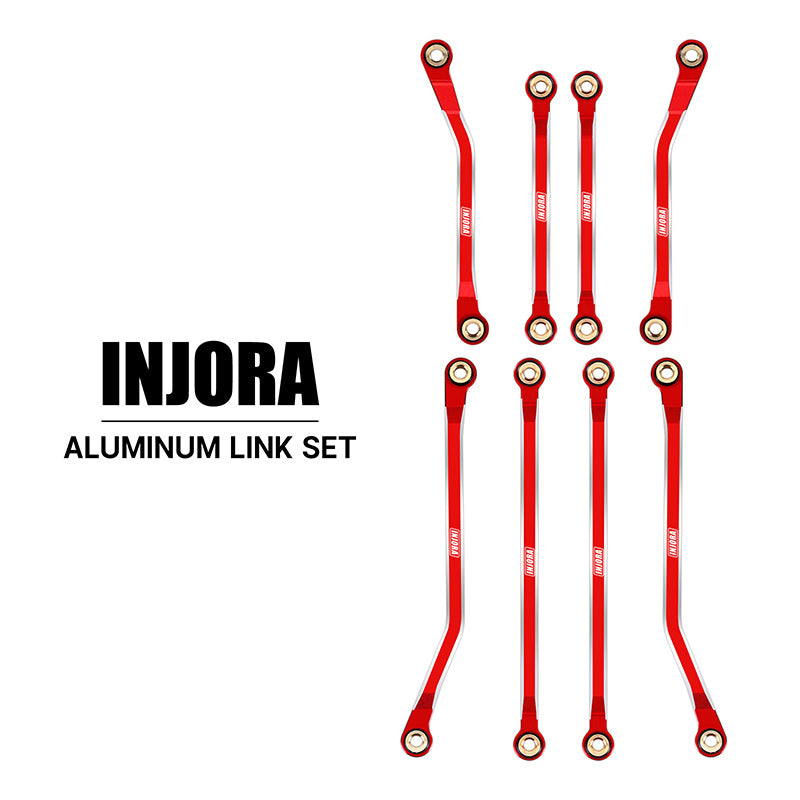 INJORA CNC Aluminum High Clearance Links Set for 1/18 TRX4M High Trail K10 F150 (4M-73) 9 INJORA CNC Aluminum High Clearance Links Set for 1/18 TRX4M High Trail K10 F150 (4M-73)