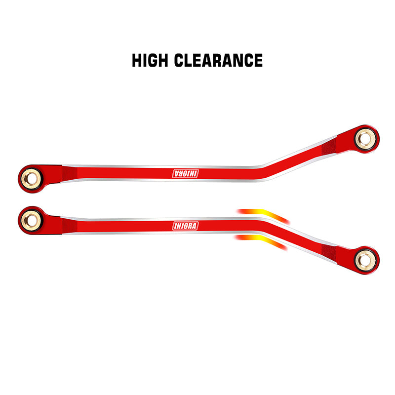 INJORA CNC Aluminum High Clearance Links Set for 1/18 TRX4M High Trail K10 F150 (4M-73) 10 INJORA CNC Aluminum High Clearance Links Set for 1/18 TRX4M High Trail K10 F150 (4M-73)