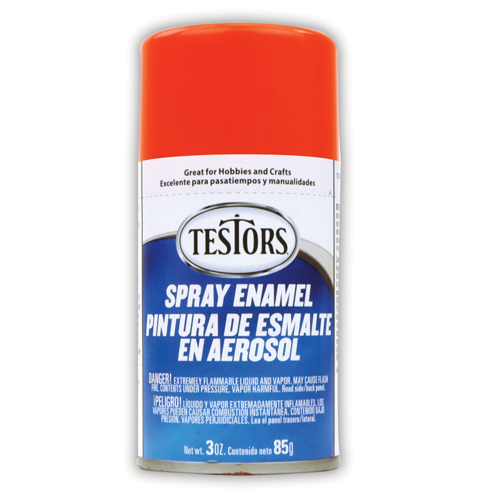 Gloss Competition Orange Spray Enamel