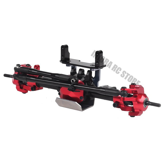 INJORA CNC Metal Front / Rear Axle with Protector for Axial SCX10 II 90046 (YQCQ-02)