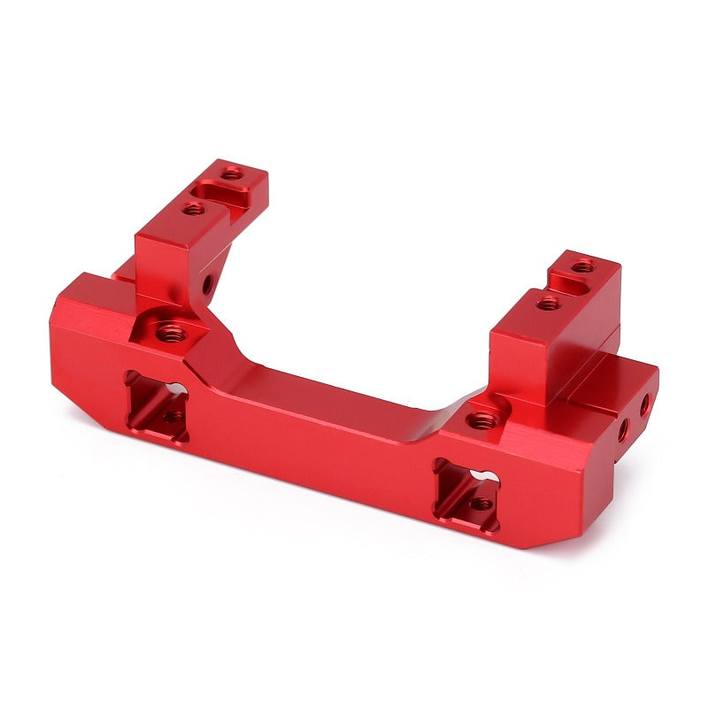 INJORA CNC Red Front & Rear Bumper Mount Servo Stand for Traxxas TRX-4 8237 6 INJORA CNC Red Front & Rear Bumper Mount Servo Stand for Traxxas TRX-4 8237