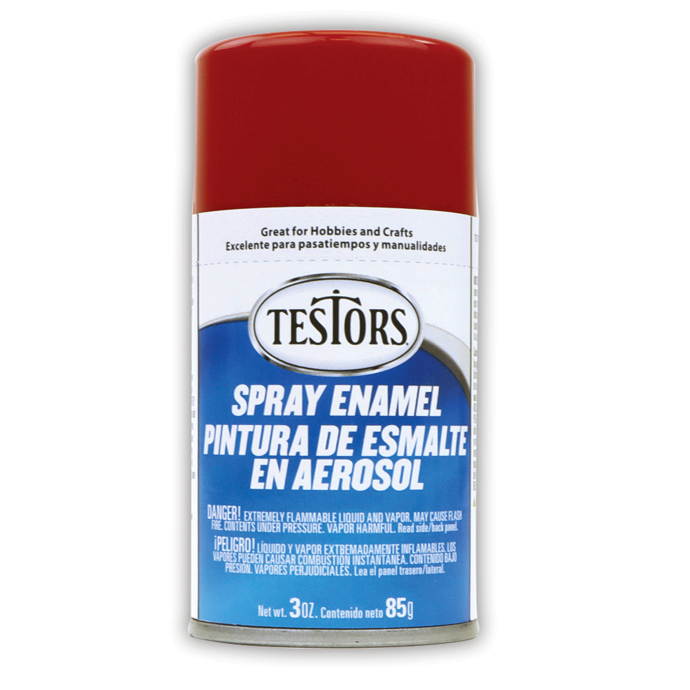 Gloss Dark Red Spray Enamel