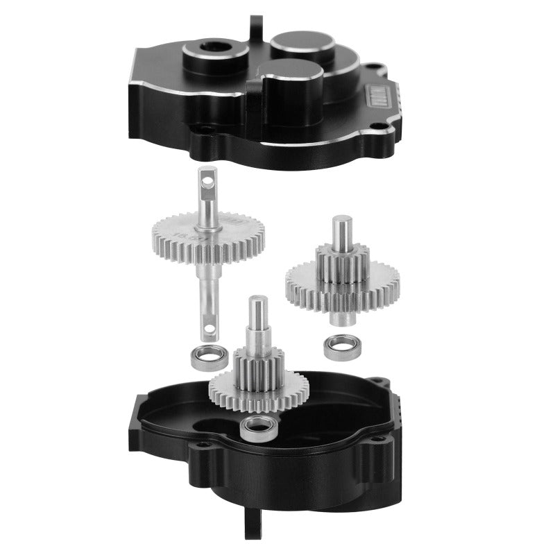 INJORA Complete Transmission with 180 Brushed Motor for 1/18 TRX4M 4 INJORA Complete Transmission with 180 Brushed Motor for 1/18 TRX4M