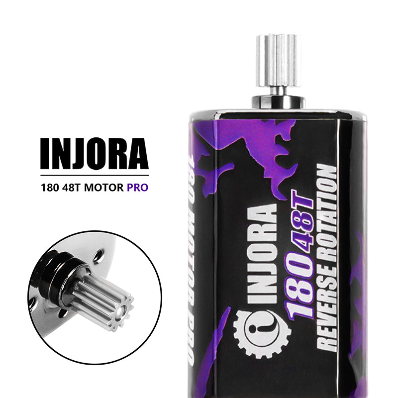 INJORA Complete Transmission with 180 Brushed Motor for 1/18 TRX4M 7 INJORA Complete Transmission with 180 Brushed Motor for 1/18 TRX4M