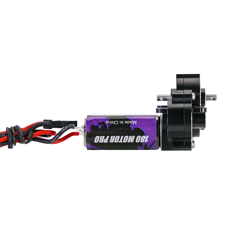 INJORA Complete Transmission with 180 Brushed Motor for 1/18 TRX4M 10 INJORA Complete Transmission with 180 Brushed Motor for 1/18 TRX4M