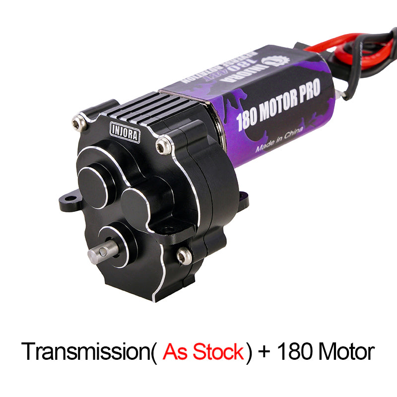 Black Transmission(As stock)+180 Motor