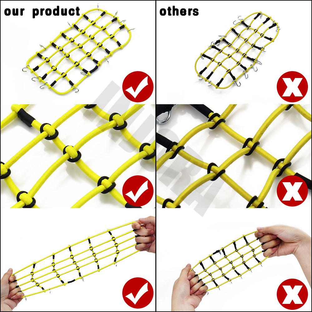 INJORA Elastic Luggage Net Decoration Accessories for 1/10 RC Crawler 8 INJORA Elastic Luggage Net Decoration Accessories for 1/10 RC Crawler