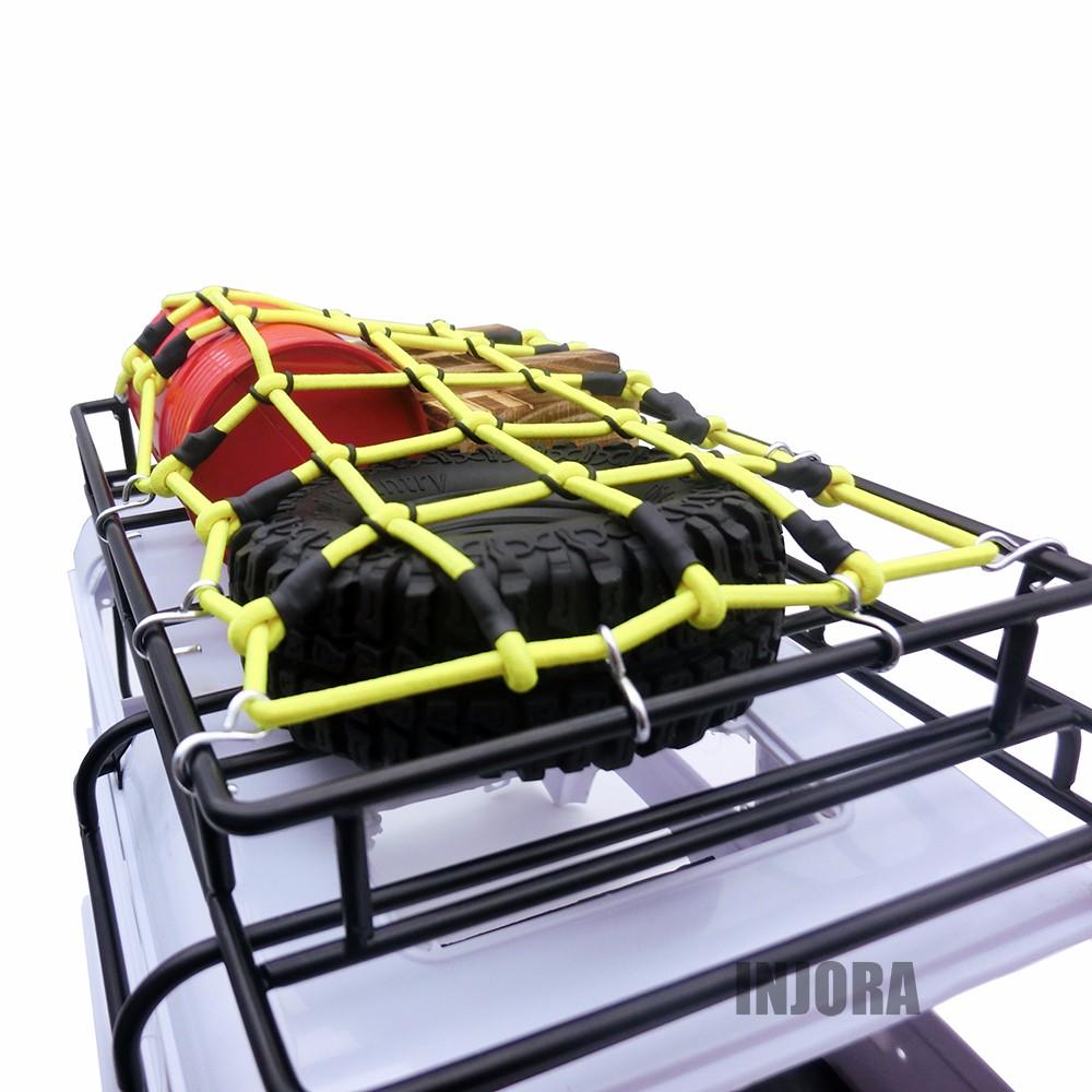 INJORA Elastic Luggage Net Decoration Accessories for 1/10 RC Crawler 9 INJORA Elastic Luggage Net Decoration Accessories for 1/10 RC Crawler