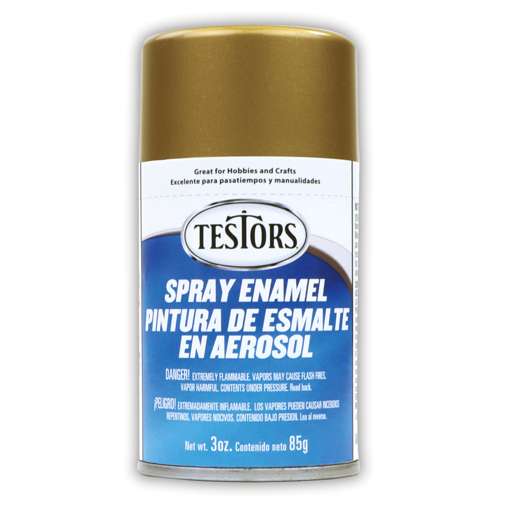 Gloss Metallic Gold Spray Enamel