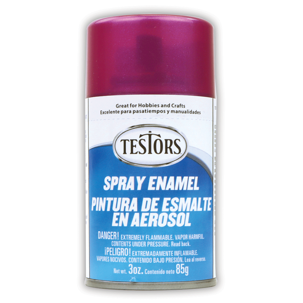 Gloss Purple Metal Flake Spray Enamel