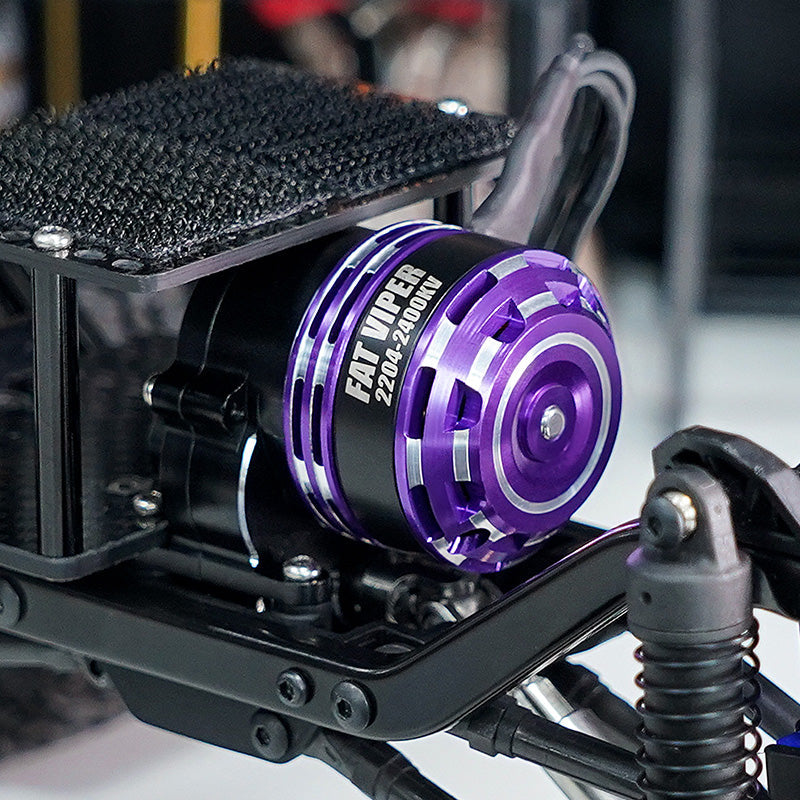 INJORA Fat Viper 2204 Brushless Outrunner Motor for 1/18 TRX4M 10 INJORA Fat Viper 2204 Brushless Outrunner Motor for 1/18 TRX4M