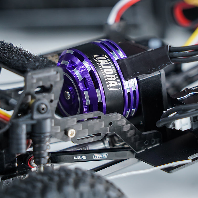 INJORA Fat Viper 2204 Brushless Outrunner Motor with Mount for 1/24 SCX24 9 INJORA Fat Viper 2204 Brushless Outrunner Motor with Mount for 1/24 SCX24