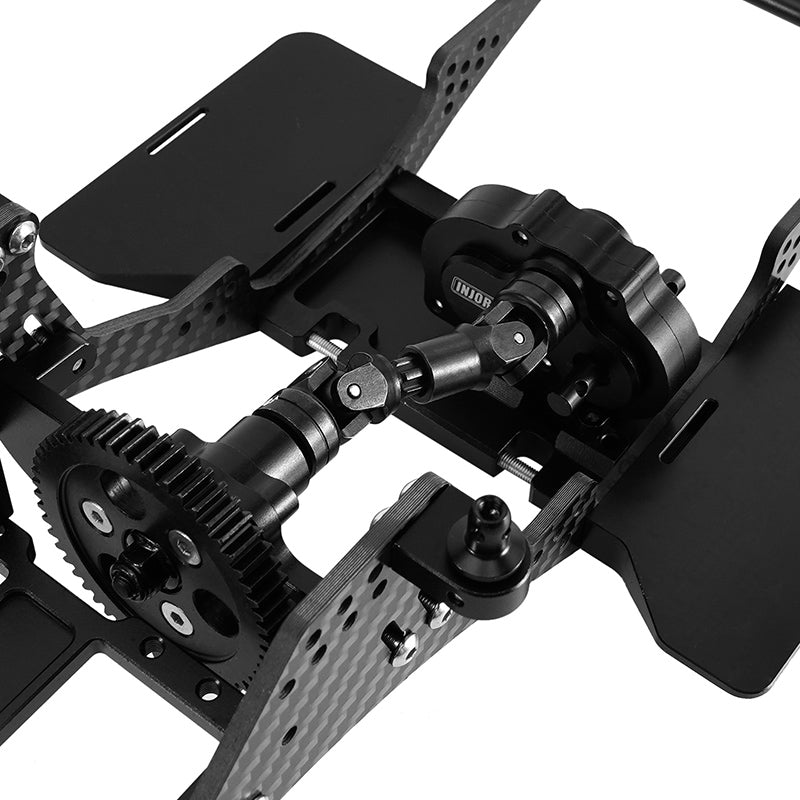 INJORA Front Mounted Transmission LCG Carbon Fiber Chassis Kit for 1/10 RC Crawlers (INC-10F) 15 INJORA Front Mounted Transmission LCG Carbon Fiber Chassis Kit for 1/10 RC Crawlers (INC-10F)