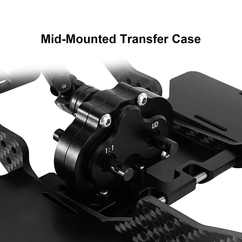 INJORA Front Mounted Transmission LCG Carbon Fiber Chassis Kit for 1/10 RC Crawlers (INC-10F) 9 INJORA Front Mounted Transmission LCG Carbon Fiber Chassis Kit for 1/10 RC Crawlers (INC-10F)