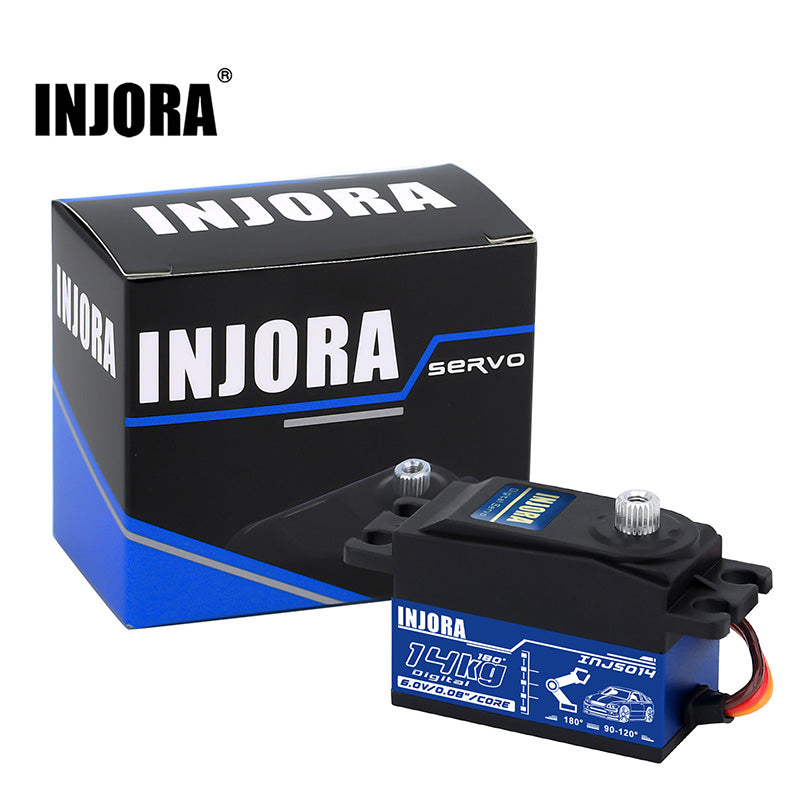 INJORA INJS014 14KG Metal Gear Digital Low Profile Servo for 1/10 RC Car