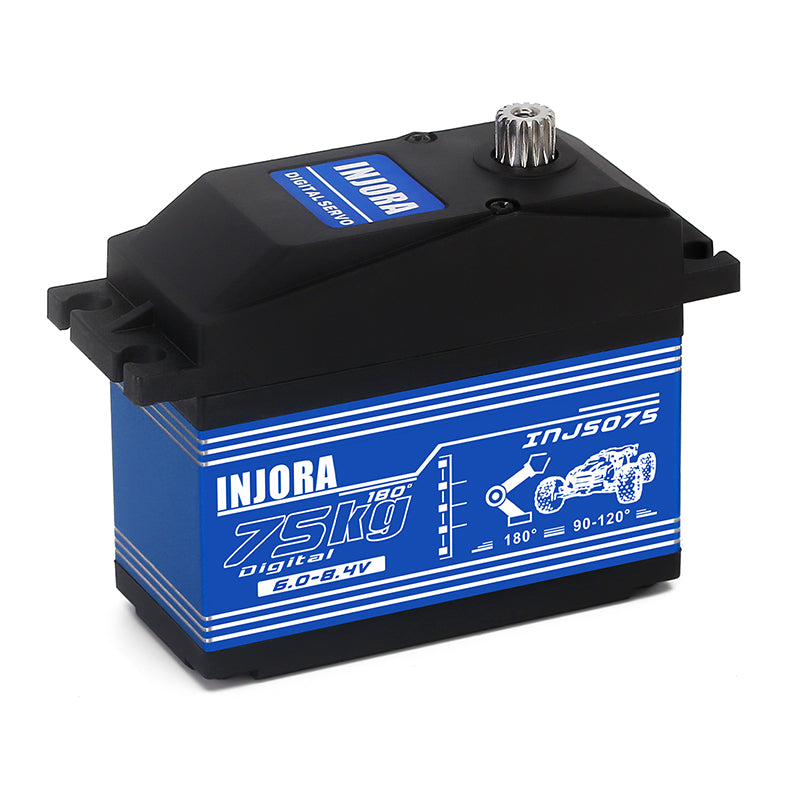 INJORA INJS075 75KG Super Torque Digital Servo for 1/5 RC Car BAJA RC Truck Parts 7 INJORA INJS075 75KG Super Torque Digital Servo for 1/5 RC Car BAJA RC Truck Parts