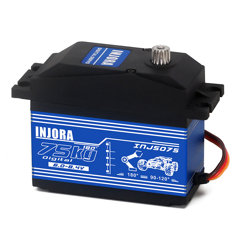 INJORA INJS075 75KG Super Torque Digital Servo for 1/5 RC Car BAJA RC Truck Parts 8 INJORA INJS075 75KG Super Torque Digital Servo for 1/5 RC Car BAJA RC Truck Parts