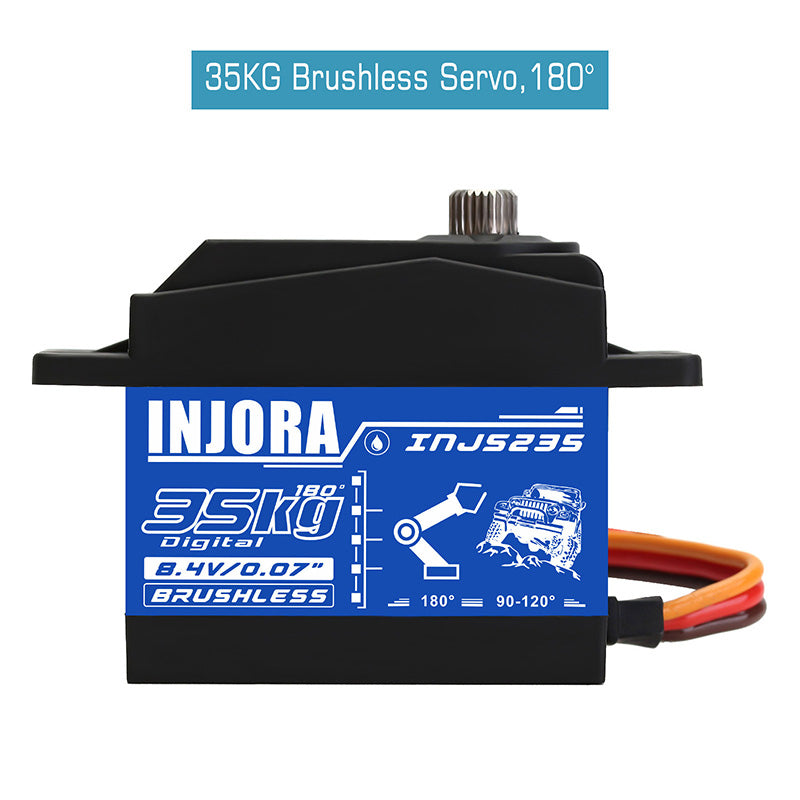 INJORA INJS235 35KG Waterproof Brushless Servo Large Torque Digital Servo 8 INJORA INJS235 35KG Waterproof Brushless Servo Large Torque Digital Servo