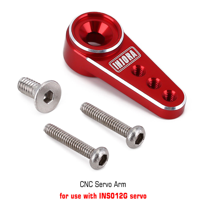 INJORA INS012G 12g Digital Servo with Mount & 15T Metal Arm for Axial SCX24 AX24 22 INJORA INS012G 12g Digital Servo with Mount & 15T Metal Arm for Axial SCX24 AX24