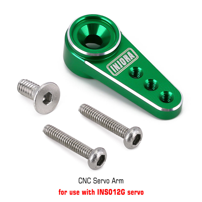 INJORA INS012G 12g Digital Servo with Mount & 15T Metal Arm for Axial SCX24 AX24 24 INJORA INS012G 12g Digital Servo with Mount & 15T Metal Arm for Axial SCX24 AX24