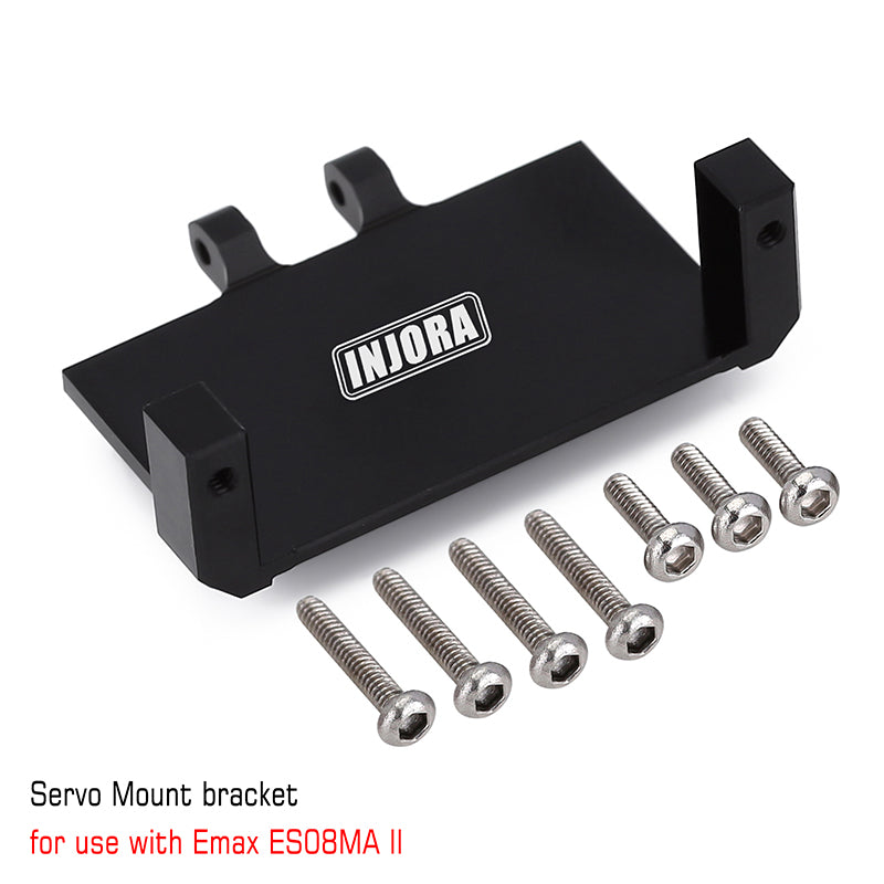 INJORA INS012G 12g Digital Servo with Mount & 15T Metal Arm for Axial SCX24 AX24