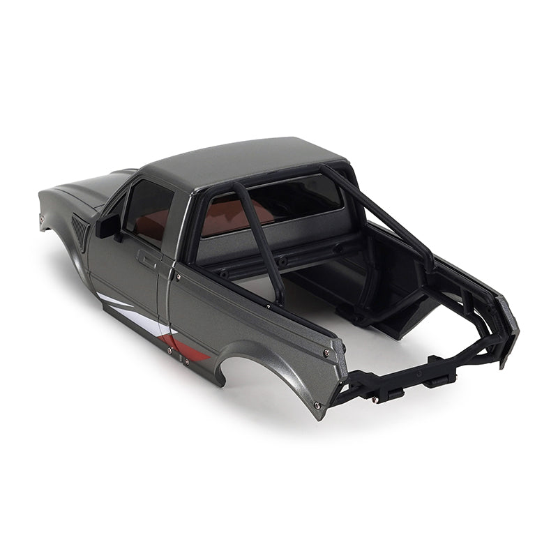 INJORA IR60 Pickup Hard Body with Bed Rack for 1/18 TRX4M Defender Bronco 24 INJORA IR60 Pickup Hard Body with Bed Rack for 1/18 TRX4M Defender Bronco