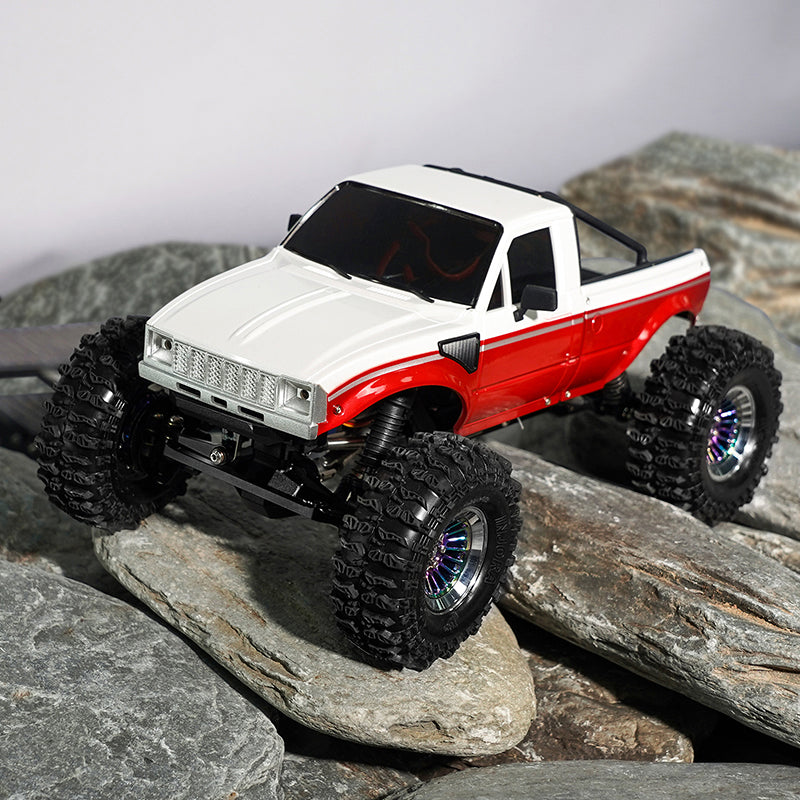 INJORA IR60 Pickup Hard Body with Bed Rack for 1/18 TRX4M Defender Bronco 49 INJORA IR60 Pickup Hard Body with Bed Rack for 1/18 TRX4M Defender Bronco