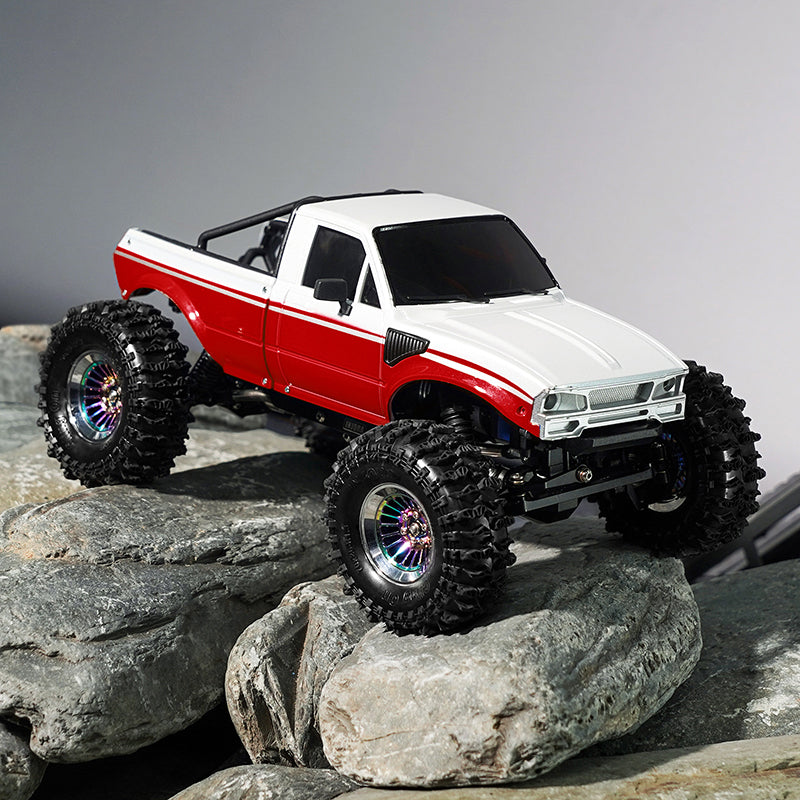 INJORA IR60 Pickup Hard Body with Bed Rack for 1/18 TRX4M Defender Bronco 51 INJORA IR60 Pickup Hard Body with Bed Rack for 1/18 TRX4M Defender Bronco