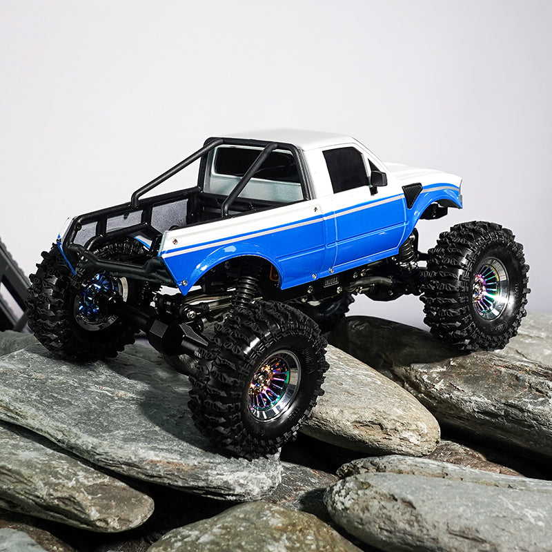 INJORA IR60 Pickup Hard Body with Bed Rack for 1/18 TRX4M Defender Bronco 60 INJORA IR60 Pickup Hard Body with Bed Rack for 1/18 TRX4M Defender Bronco