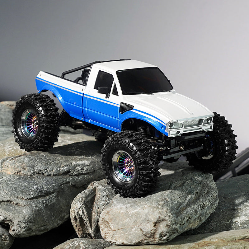 INJORA IR60 Pickup Hard Body with Bed Rack for 1/18 TRX4M Defender Bronco 61 INJORA IR60 Pickup Hard Body with Bed Rack for 1/18 TRX4M Defender Bronco