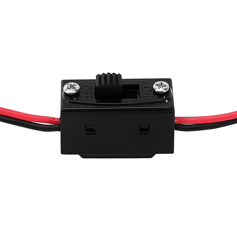 INJORA JR Style 2-pin Cable Power Switch for RC Cars (30cm) 4 INJORA JR Style 2-pin Cable Power Switch for RC Cars (30cm)