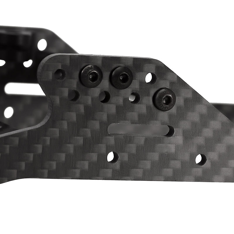 INJORA LCG Carbon Fiber Chassis Kit Frame Girder for 1/10 Axial SCX10 & SCX10 II 13 INJORA LCG Carbon Fiber Chassis Kit Frame Girder for 1/10 Axial SCX10 & SCX10 II