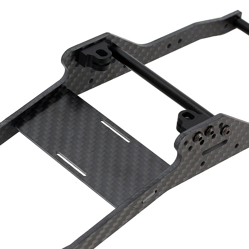 INJORA LCG Carbon Fiber Chassis Kit Frame Girder for 1/10 Axial SCX10 & SCX10 II 14 INJORA LCG Carbon Fiber Chassis Kit Frame Girder for 1/10 Axial SCX10 & SCX10 II
