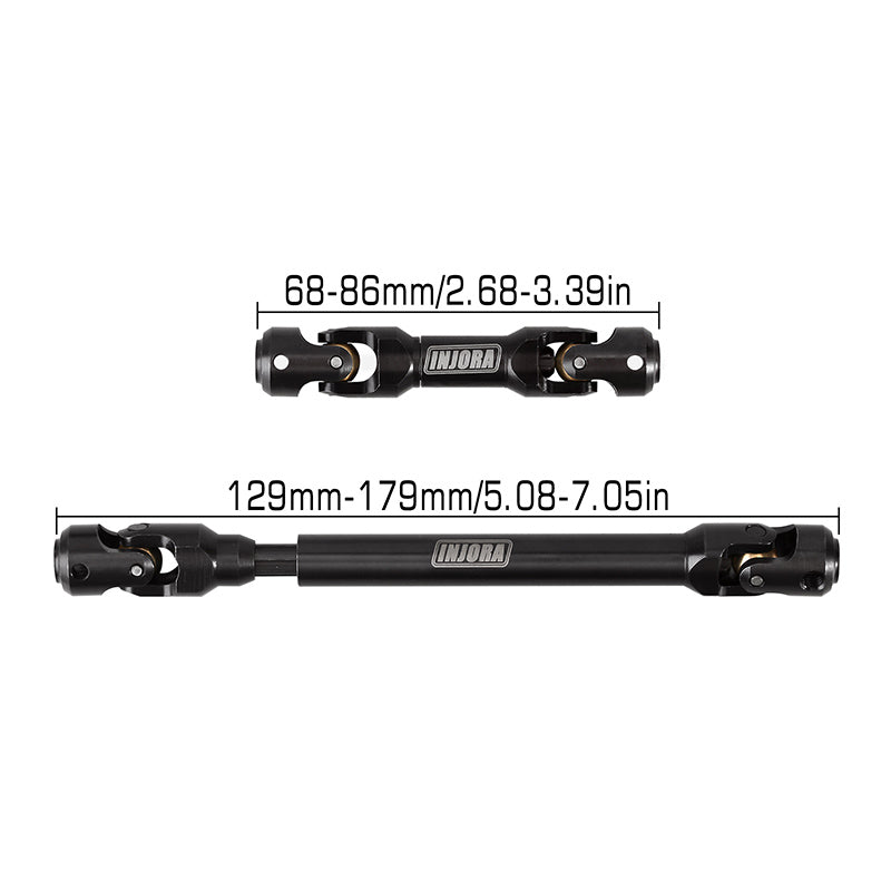 INJORA LCG Carbon Fiber Chassis Kit Frame Girder for 1/10 Axial SCX10 & SCX10 II 18 INJORA LCG Carbon Fiber Chassis Kit Frame Girder for 1/10 Axial SCX10 & SCX10 II