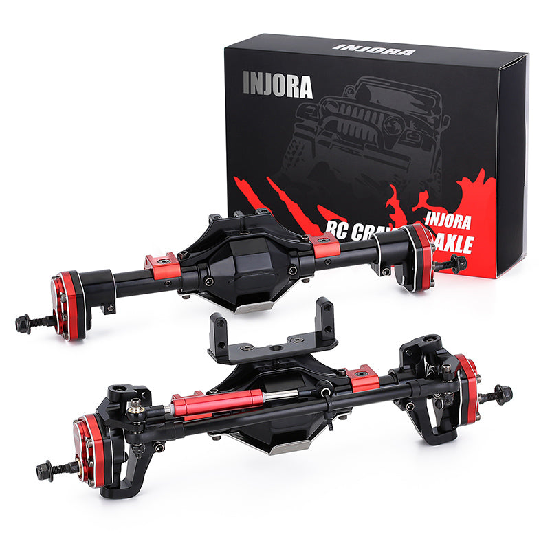 INJORA LCG Carbon Fiber Chassis Kit Frame Girder for 1/10 Axial SCX10 & SCX10 II 21 INJORA LCG Carbon Fiber Chassis Kit Frame Girder for 1/10 Axial SCX10 & SCX10 II